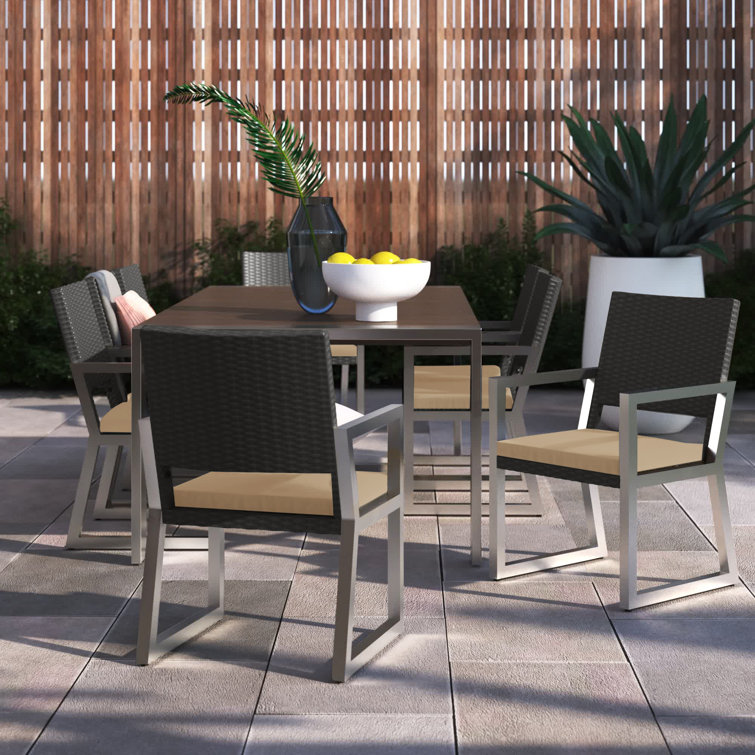 Castelli 9 piece sunbrella best sale dining set